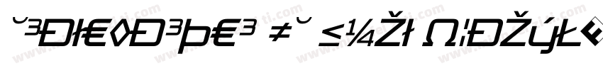 TradeMarker OT Bold Italic字体转换